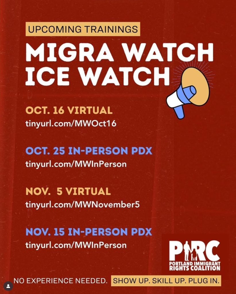 Migra watch; ICE watch