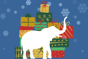White elephant image